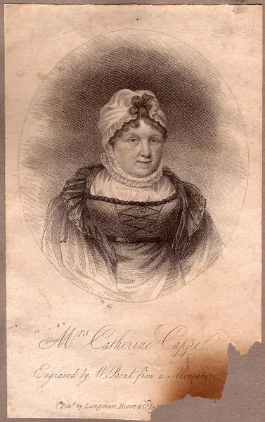 Mrs Catherine Cappe.jpg - Mrs Catherine Cappe - Authoress - born in Long Preston in 1744
